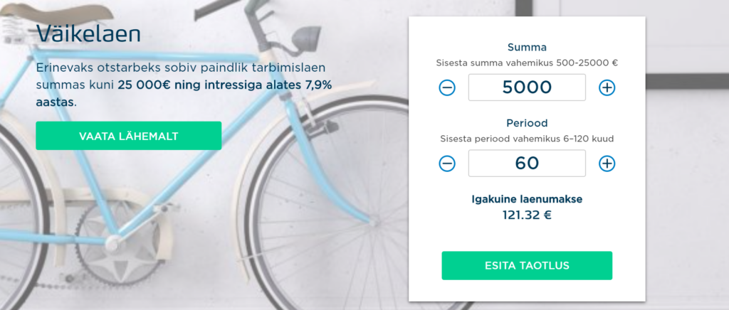 BigBank väikelaen